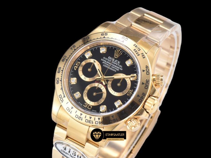 Rolex Cosmograph Daytona Ta L Siyah Kadran Super Plus