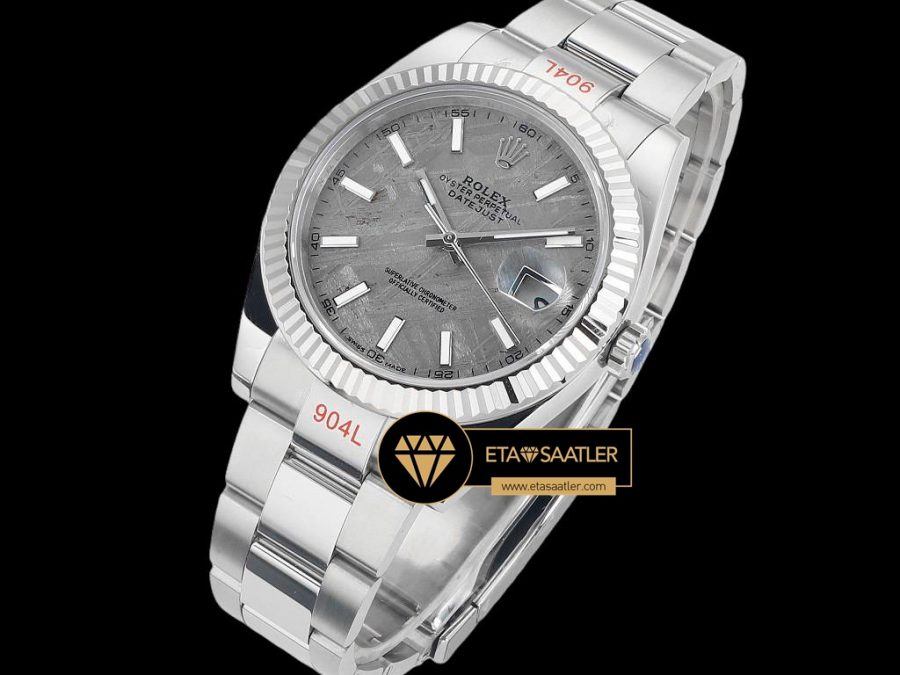 Rolex Datejust Gri G Kta Kadran Oyster Mm Super Clone Eta